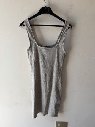Vestito Zara grigio con zip