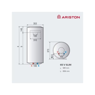Ariston Pro1 Eco Slim termo eléctrico bajo consumo