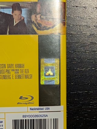 Kill Bill vol. 1 blu-ray 1ª Edición Walt Disney