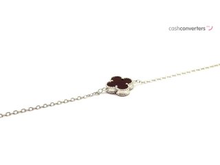 pulsera plata 925mm con piedra con cuarzo