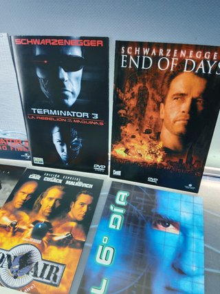 Lote de 15 catálogos de dvd, películas variadas, catálogos del interior
