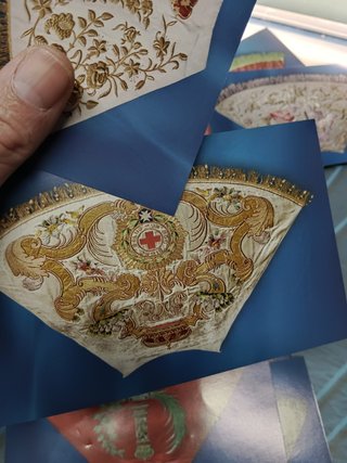 Cartillas, los mantos de nuestra señora del Pilar, coleccionismo