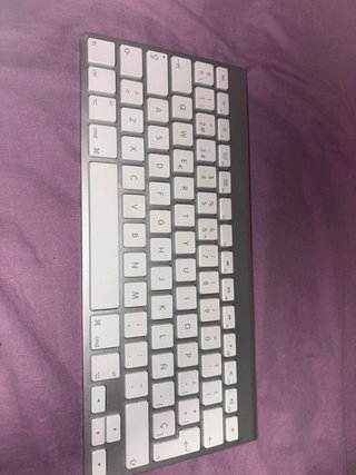 Teclado Apple A1314 Inalámbrico Plata