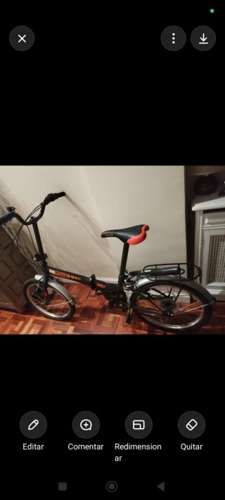 Bicicleta plegable iPark 20 casi nueva