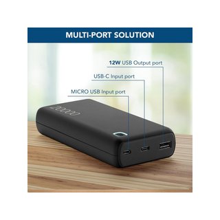 Cellularline power bank portátil carga rápida