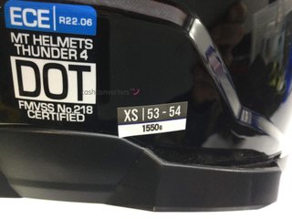 casco integral mt helmets thunder 4