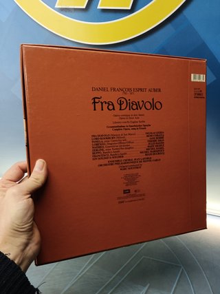 Discos, Box, clásica, opera AUBER - FRA DIAVOLO - SOUSTROT