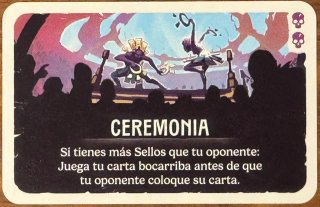 Carta Promo Duelo por Cardia - Ceremonia