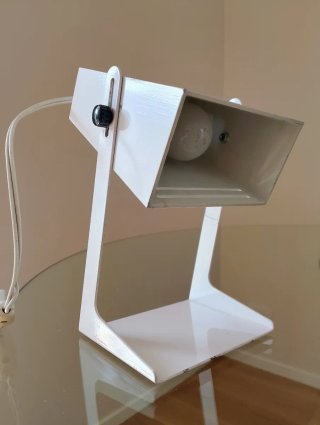 Lampada da scrivania, articolo vintage.
