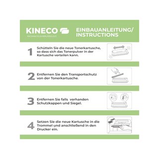 Kineco MHW-100 tóner compatible cartuchos color