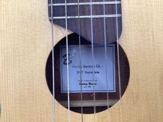 guitarra clasica harley benton gl-2nt guitarlele