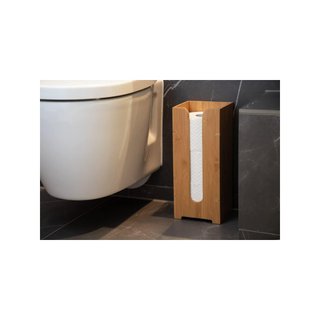 Wenko Reserva Bambusa portarrollos bambú baño