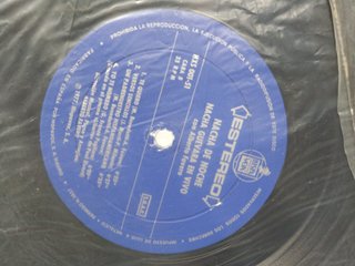 disco LP, vinilo, Nacha Guevara En Vivo Con Alberto Favero - Nacha De Noche (LP, Album)