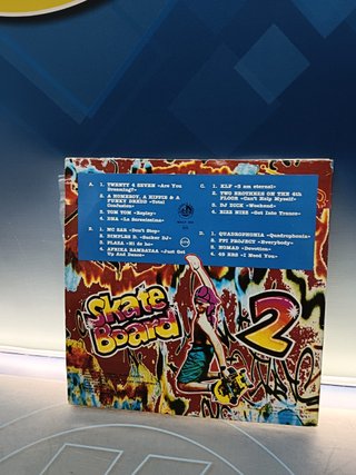doble LP, Various – Skate Board 2 , Blanco Y Negro , 2xLP, Comp 1991, Spain