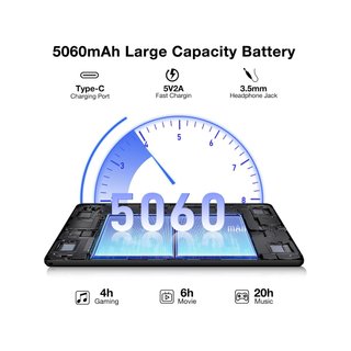 Tablet DOOGEE U10 128GB Grigio Android 10 pollici
