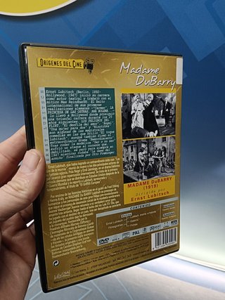 película en DVD, MADAME DUBARRY - ERNST LUBITSCH - ORIGENES DEL CINE