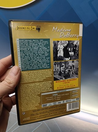 película en DVD, MADAME DUBARRY - ERNST LUBITSCH - ORIGENES DEL CINE