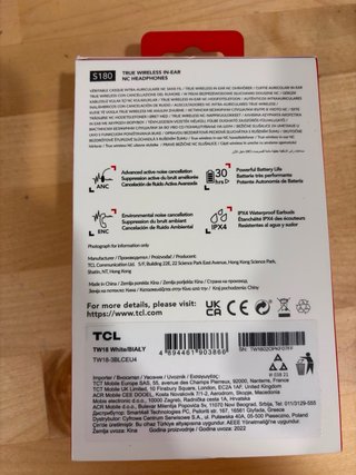 Auriculares TCL MOVEAUDIO S180 Blancos