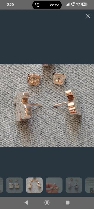 Pendientes Tous Sweet Dolls Plata