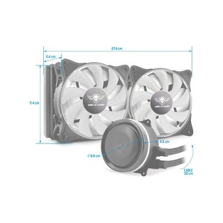 Spirit Of Gamer LIQUID FORCE 240 ARGB kit