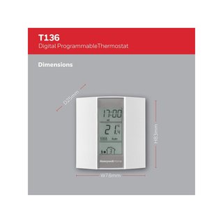 Honeywell T136C110AEU T136 termostato
