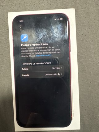 iPhone 11 64GB Blanco y Rojo