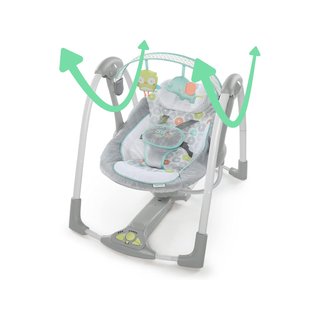 Ingenuity Hugs & Hoots columpio plegable hamaca