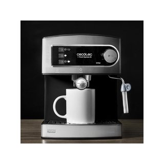 Cecotec cafetera espresso manual acero inoxidable