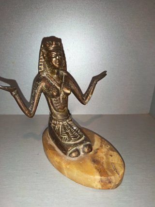 Figuras Egipcias Vintage Bronce
