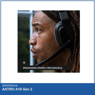 ASTRO A10 Gen 2 auriculares gaming PS5