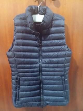 Plumífero Ultraligero Massimo Dutti Azul Marino