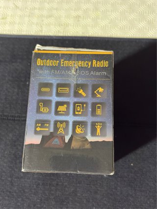 Radio Emergenza Outdoor Solare / Dinamo AM/FM Nuov