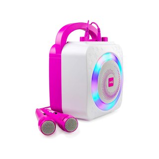 RockJam máquina karaoke bluetooth micrófonos luces