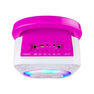 RockJam máquina karaoke bluetooth micrófonos luces