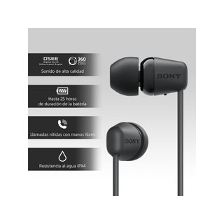 Sony WI-C100 auriculares inalámbricos batería