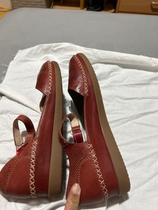 Sandalias Pikolinos Rojas Mujer