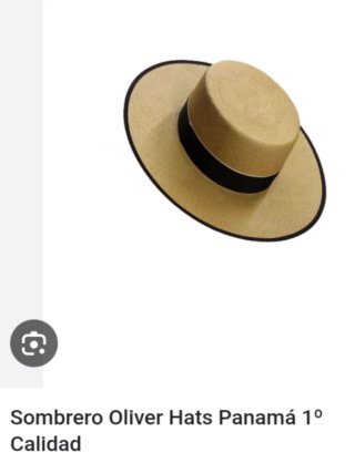 2 Cappelli Panamá OliverHats a tesa larga Camel
