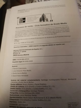 Libro CFGM Comercio y Marketing: Procesos de Venta