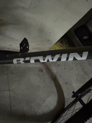 Bicicleta BTWIN RIVERSIDE 500 Gris/Rojo