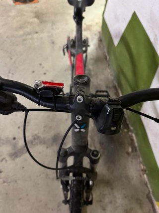 Bicicleta BTWIN RIVERSIDE 500 Gris/Rojo