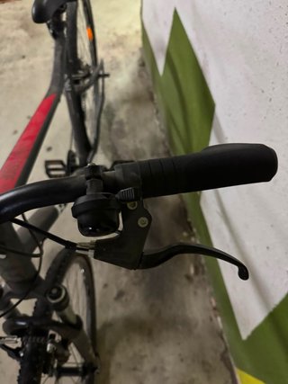Bicicleta BTWIN RIVERSIDE 500 Gris/Rojo