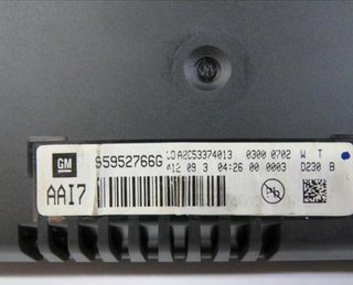 Pantalla central salpicadero chevrolet 38460 cruze