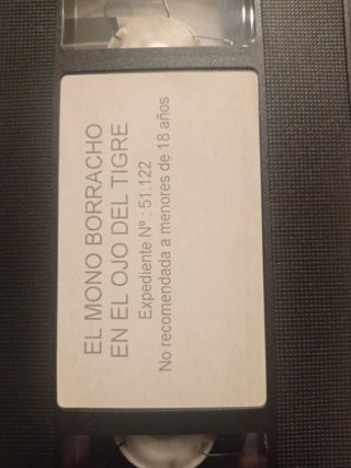 El Mono Borracho en el Ojo del Tigre VHS