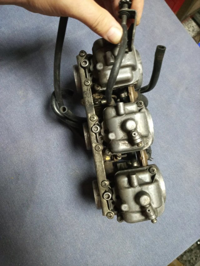 Conjunto de 3 Carburadores