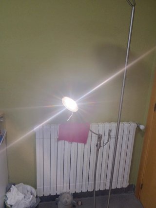 Lámpara de pie moderna