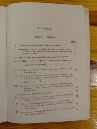 Ejercicios y Problemas de Álgebra. 16a Edición