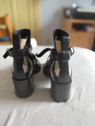 Botines Burberry Mujer Negro Talla 37