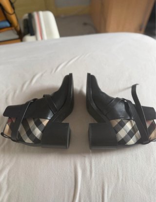 Botines Burberry Mujer Negro Talla 37