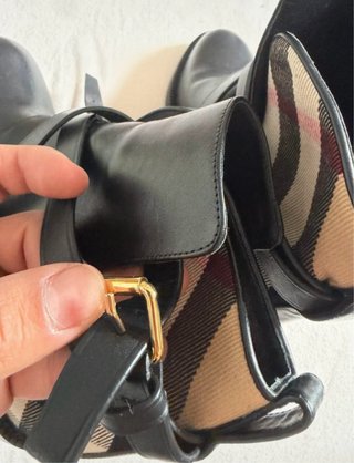Botines Burberry Mujer Negro Talla 37