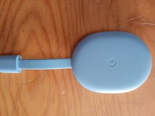 Chromecast 4K Azul con Google TV